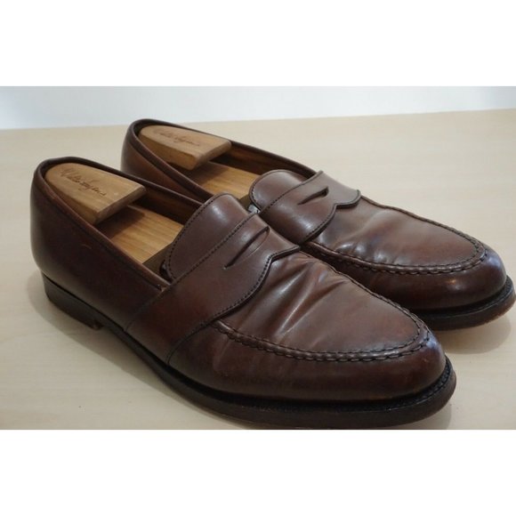Polo Ralph Lauren C&J England Whiskey Shell Cordovan Marlow Shoes 13D
